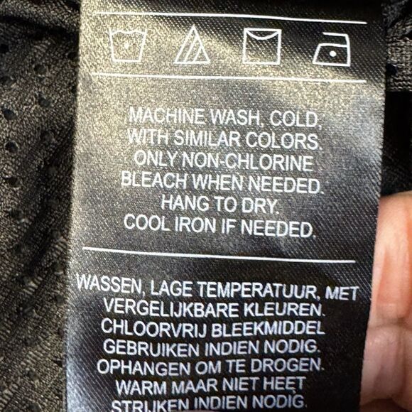 Harley Davidson Women’s S Black Crop Riding Jacket Rhinestone Logo - Picture 10 of 14